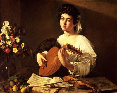 The Lute Player by Michelangelo Merisi Caravaggio